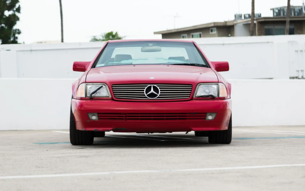 1995 Mercedes 600SL Red 3