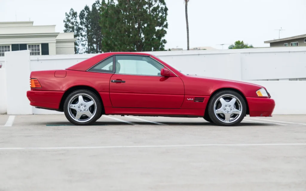 1995 Mercedes 600SL Red 5