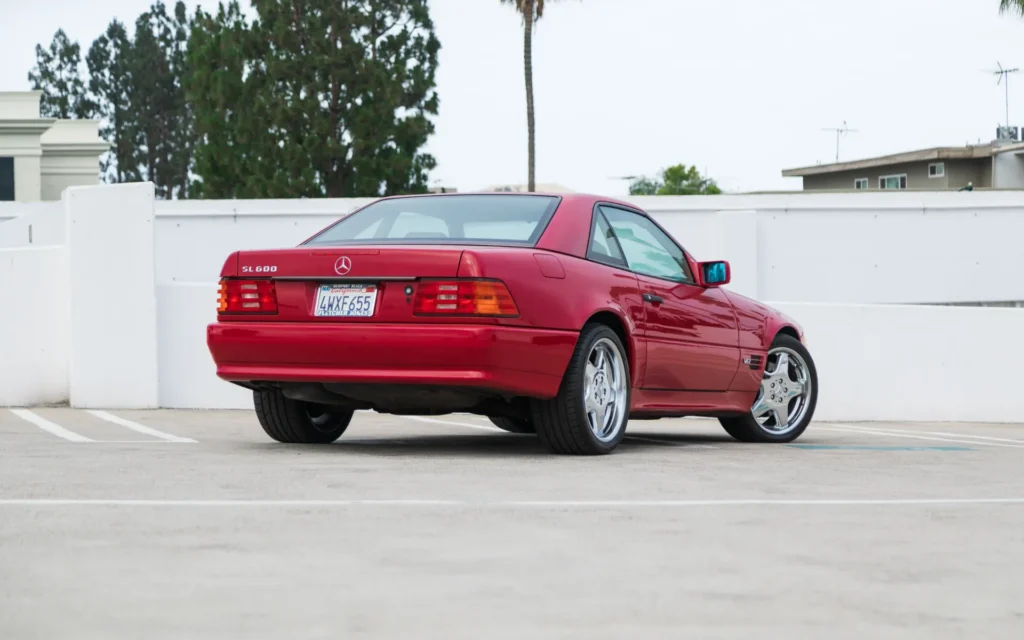 1995 Mercedes 600SL Red 6