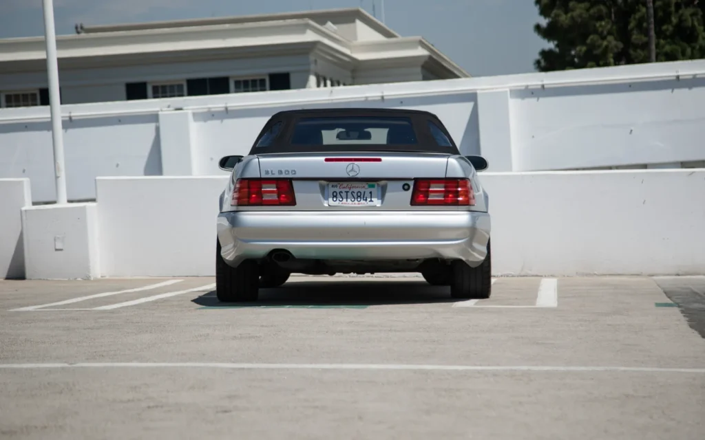 1999 Mercedes SL600 Silver 4